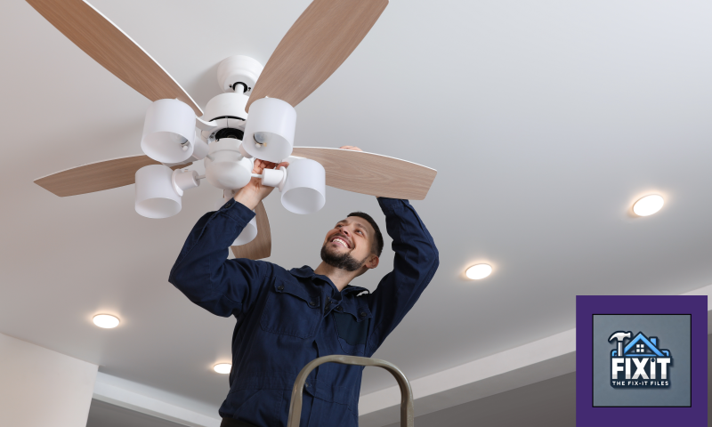 Cleaning & Switching Fans to Summer Mode.