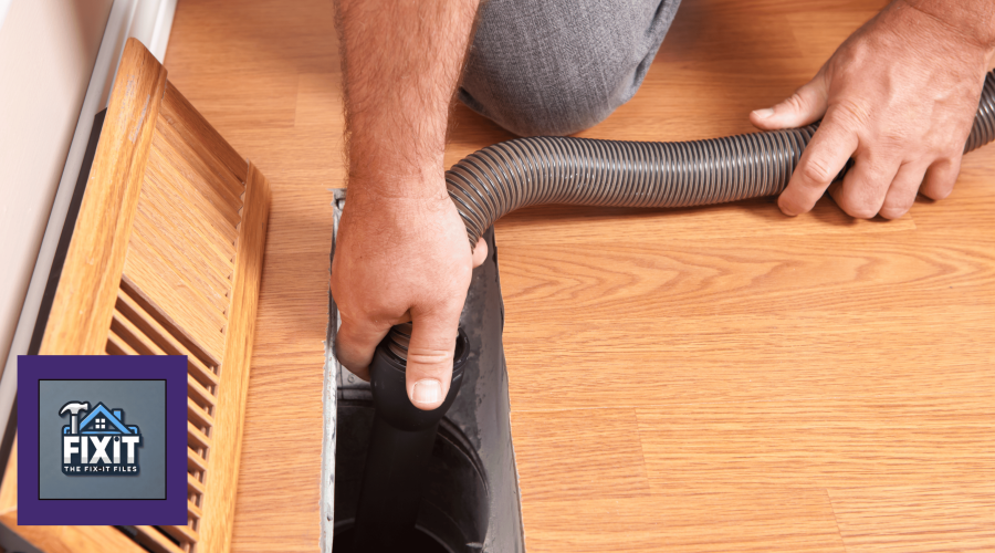 How to clean vents & ducts.