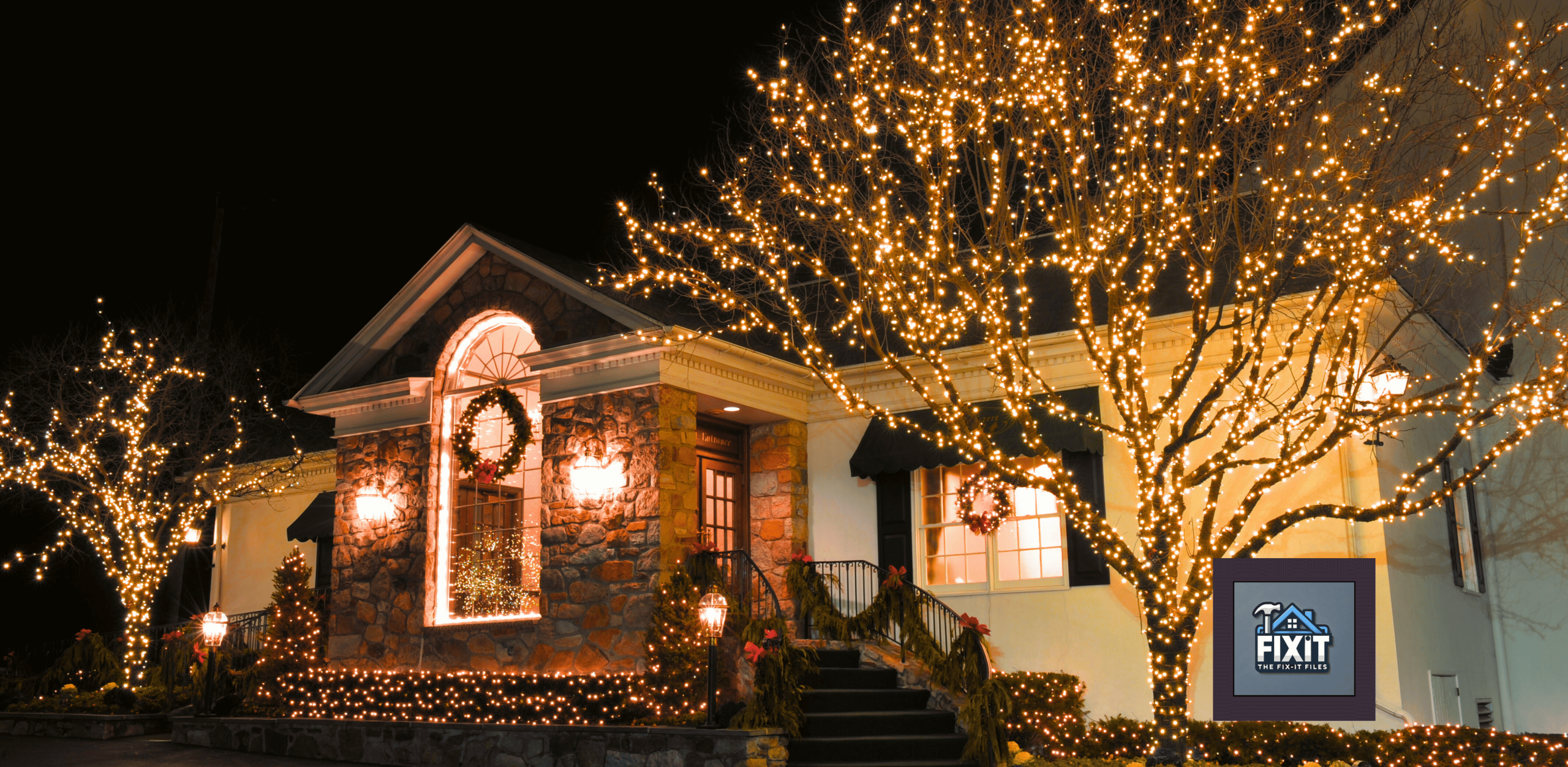 Christmas Light Hanging Safety