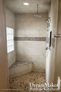 Bathroom Remodel Tub to Shower in East Dublin, GA