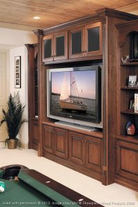 Home Entertainment Cabinet Installation