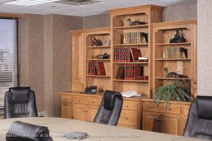 Home Office Remodeling with Built-in Bookshelves