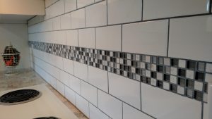 Beautiful tile backsplash in Swainsboro, Georgia