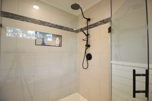 Beautiful tile shower, Statesboro, GA