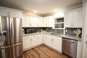 Cabinet Refacing makes this look like a whole new kitchen! (Millen, GA)