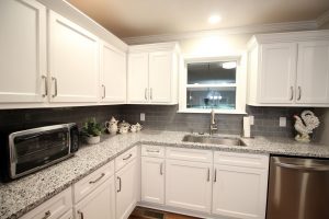 Cabinet Refacing makes this look like a whole new kitchen! (Millen, GA)