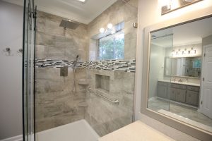 Warm and welcoming spacious master bath, Statesboro, GA
