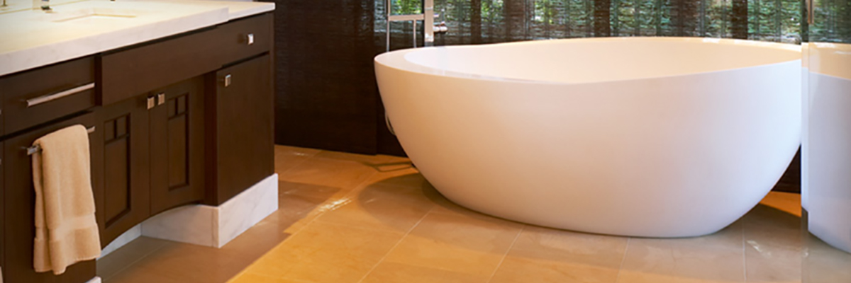 Radiant Flooring Warms Up Any Bathroom, Radiant Heated Bathtub