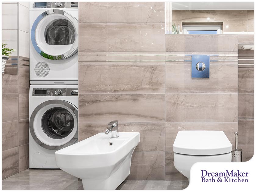 Tips on Adding a Washer & Dryer in the Bathroom