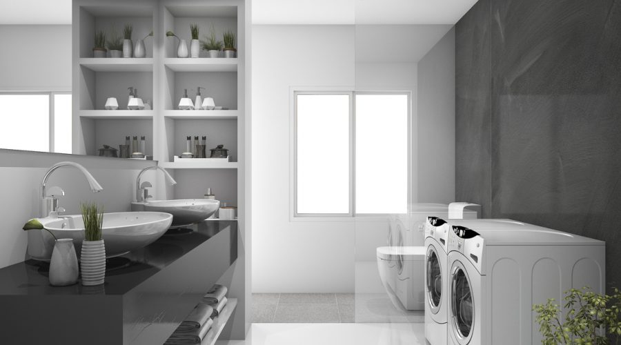 Tips on Adding a Washer & Dryer in the Bathroom