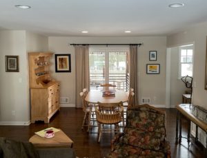 dining room before