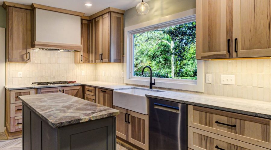 Warm Neutral Cabinets